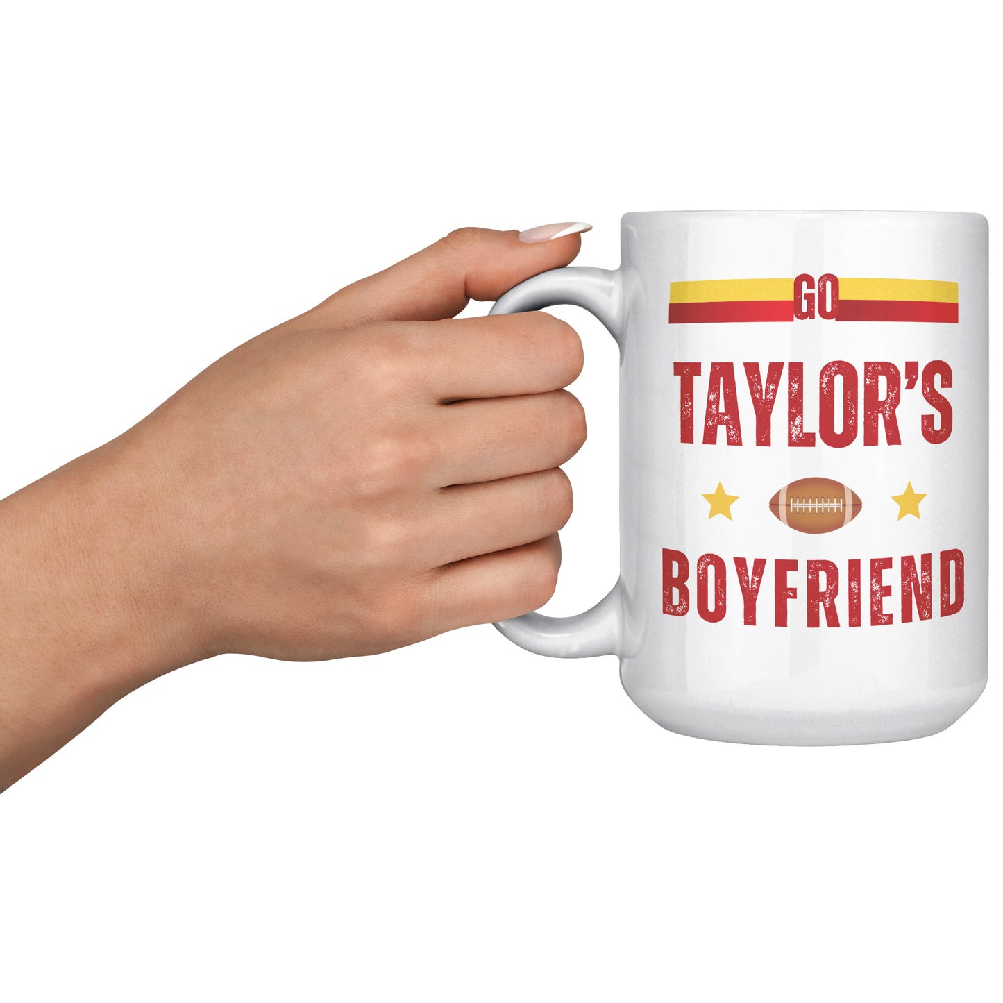 Go Taylor's Boyfriend Mug, Swifty Mug, Sports Fan Mug