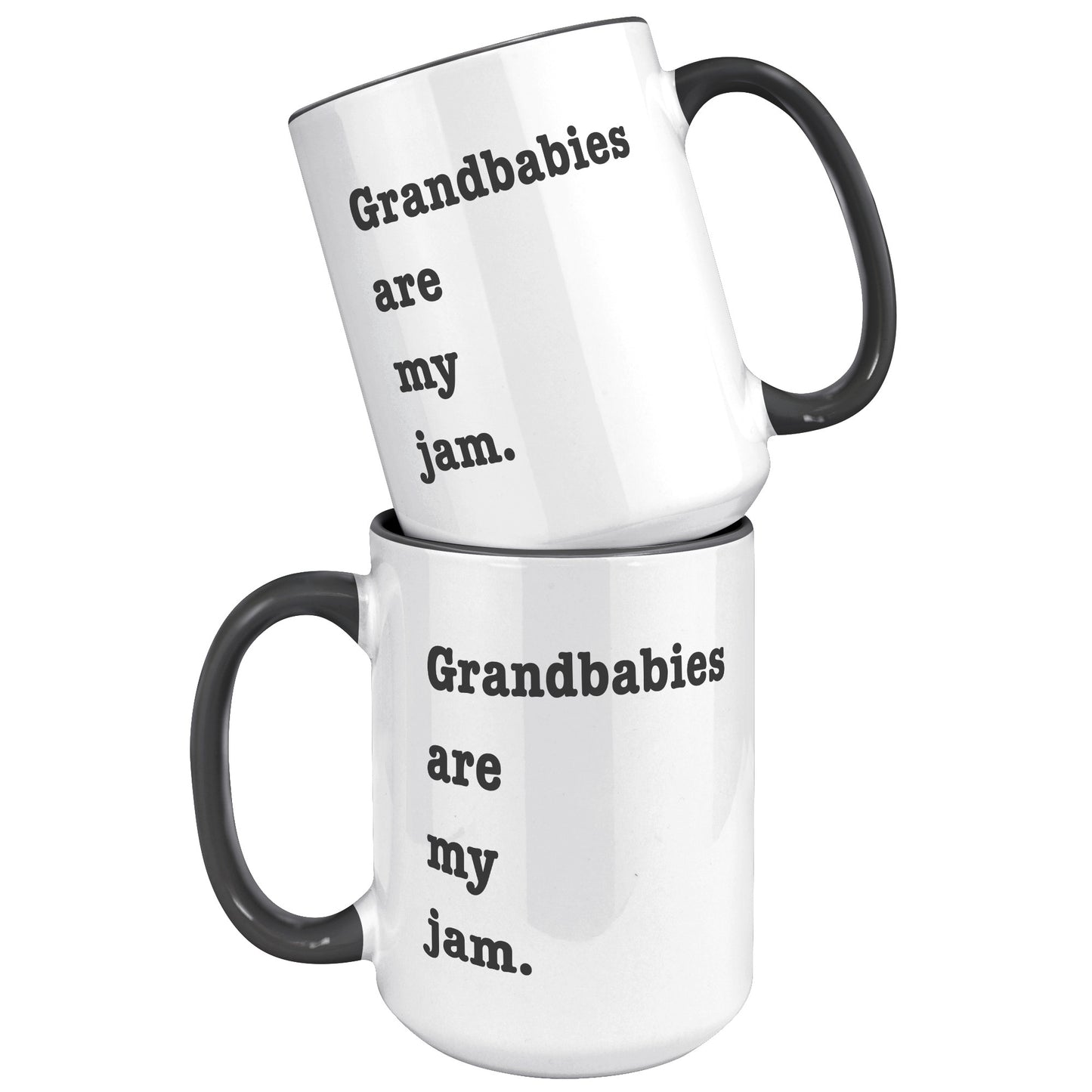 Grandbabies Are My Jam Coffee Mug, Grandma Coffee Mug