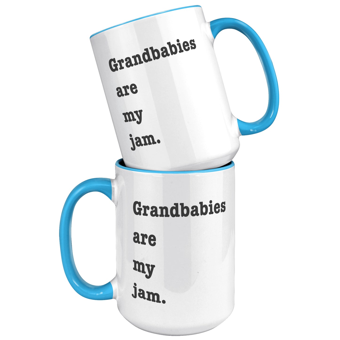 Grandbabies Are My Jam Coffee Mug, Grandma Coffee Mug