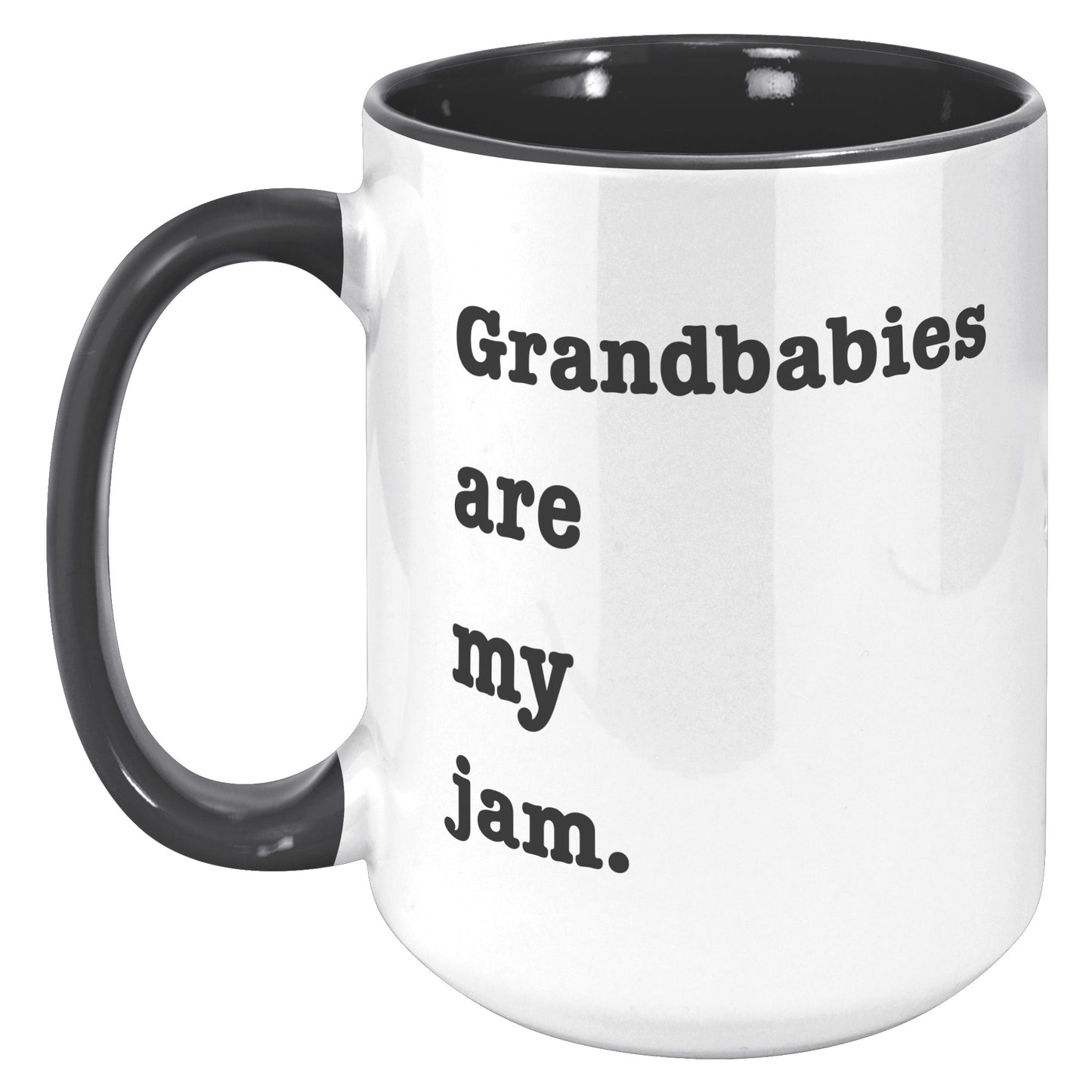Grandbabies Are My Jam Coffee Mug, Grandma Coffee Mug