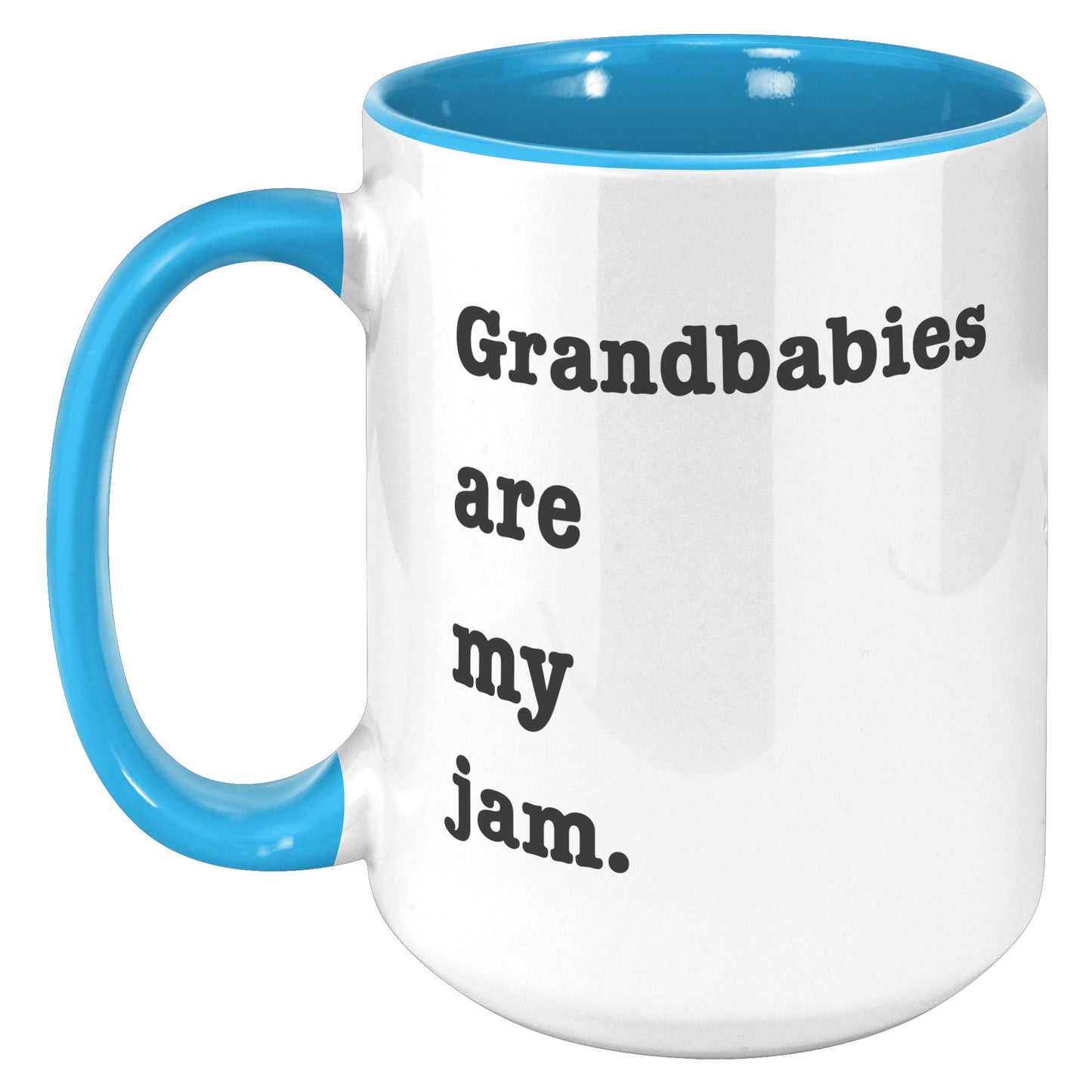 Grandbabies Are My Jam Coffee Mug, Grandma Coffee Mug