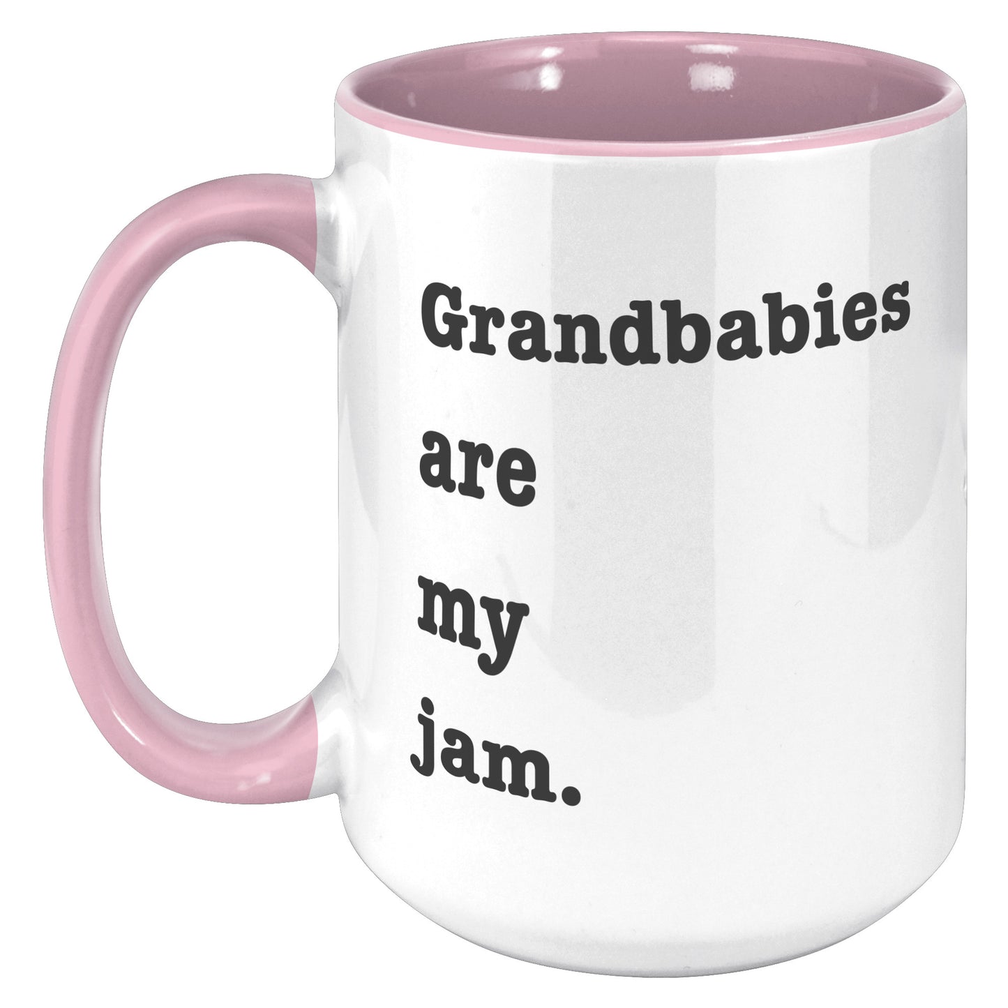 Grandbabies Are My Jam Coffee Mug, Grandma Coffee Mug