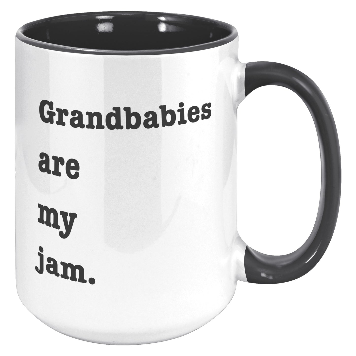 Grandbabies Are My Jam Coffee Mug, Grandma Coffee Mug