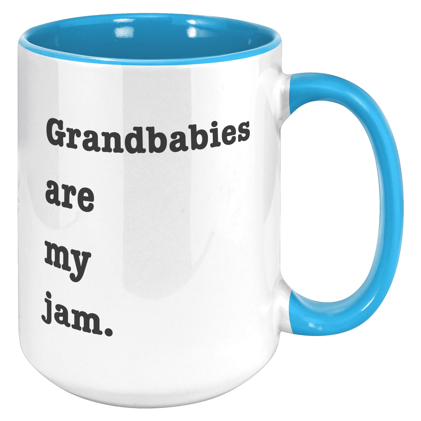 Grandbabies Are My Jam Coffee Mug, Grandma Coffee Mug