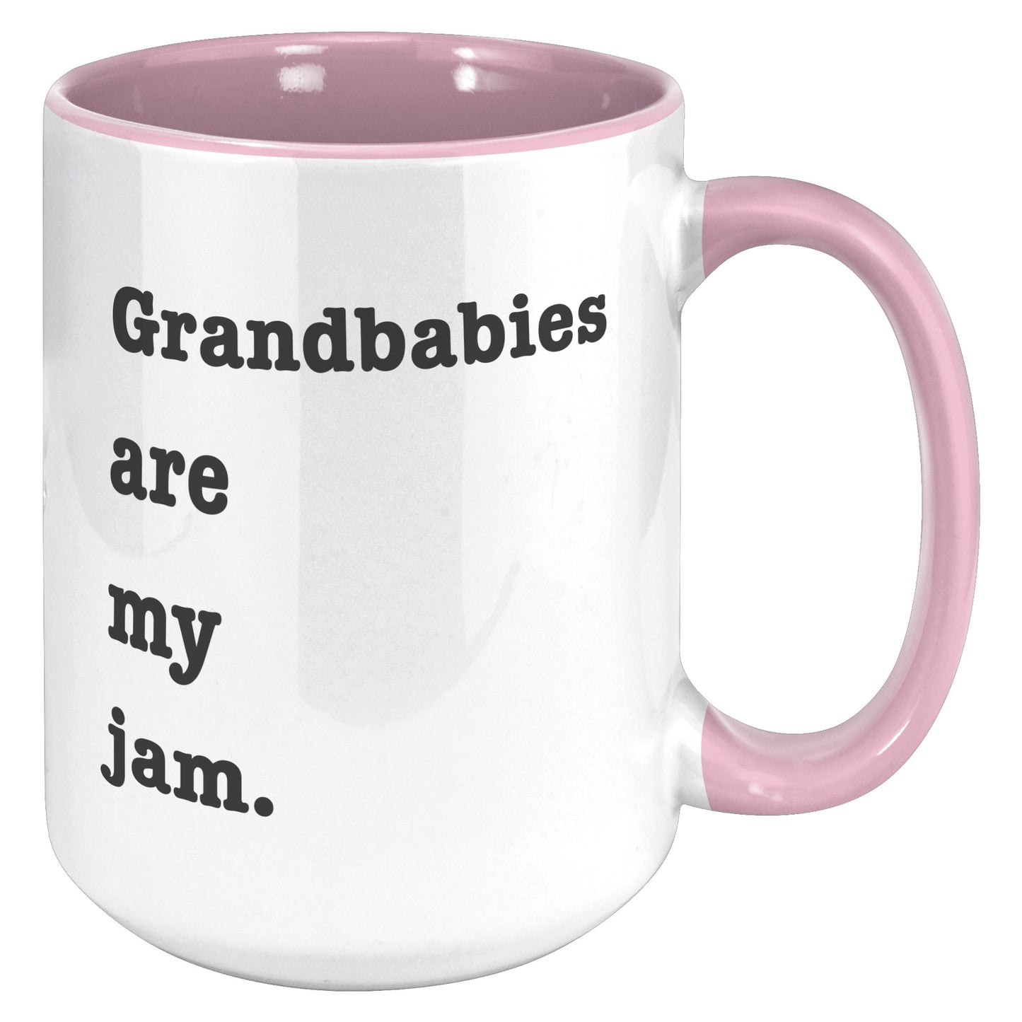 Grandbabies Are My Jam Coffee Mug, Grandma Coffee Mug