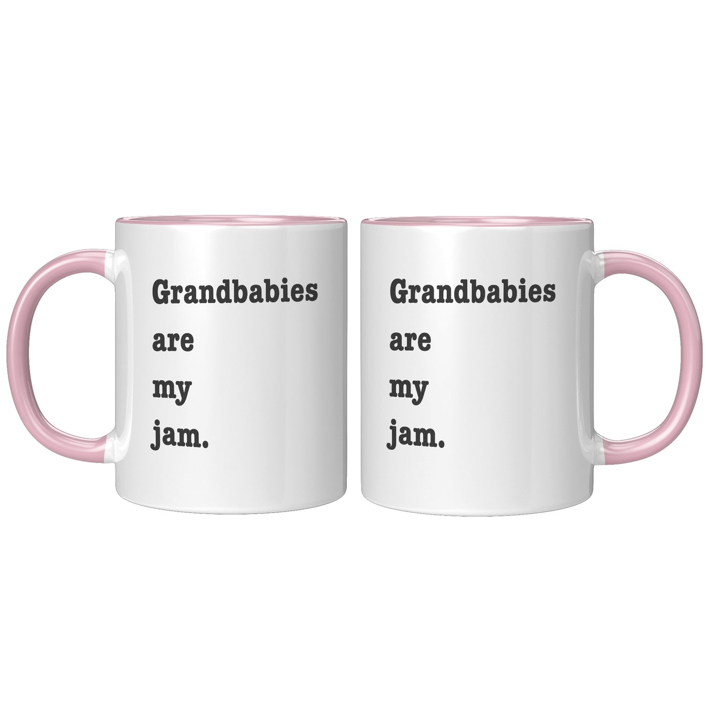 Grandbabies Are My Jam Coffee Mug, Grandma Coffee Mug