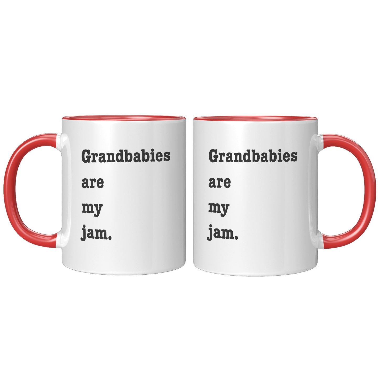 Grandbabies Are My Jam Coffee Mug, Grandma Coffee Mug