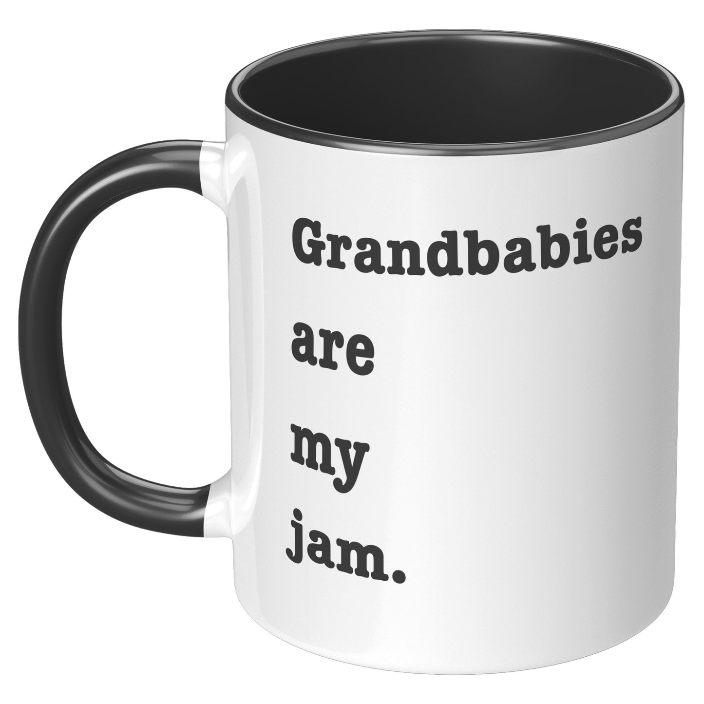 Grandbabies Are My Jam Coffee Mug, Grandma Coffee Mug