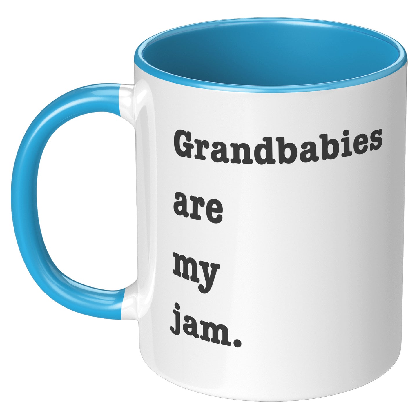Grandbabies Are My Jam Coffee Mug, Grandma Coffee Mug
