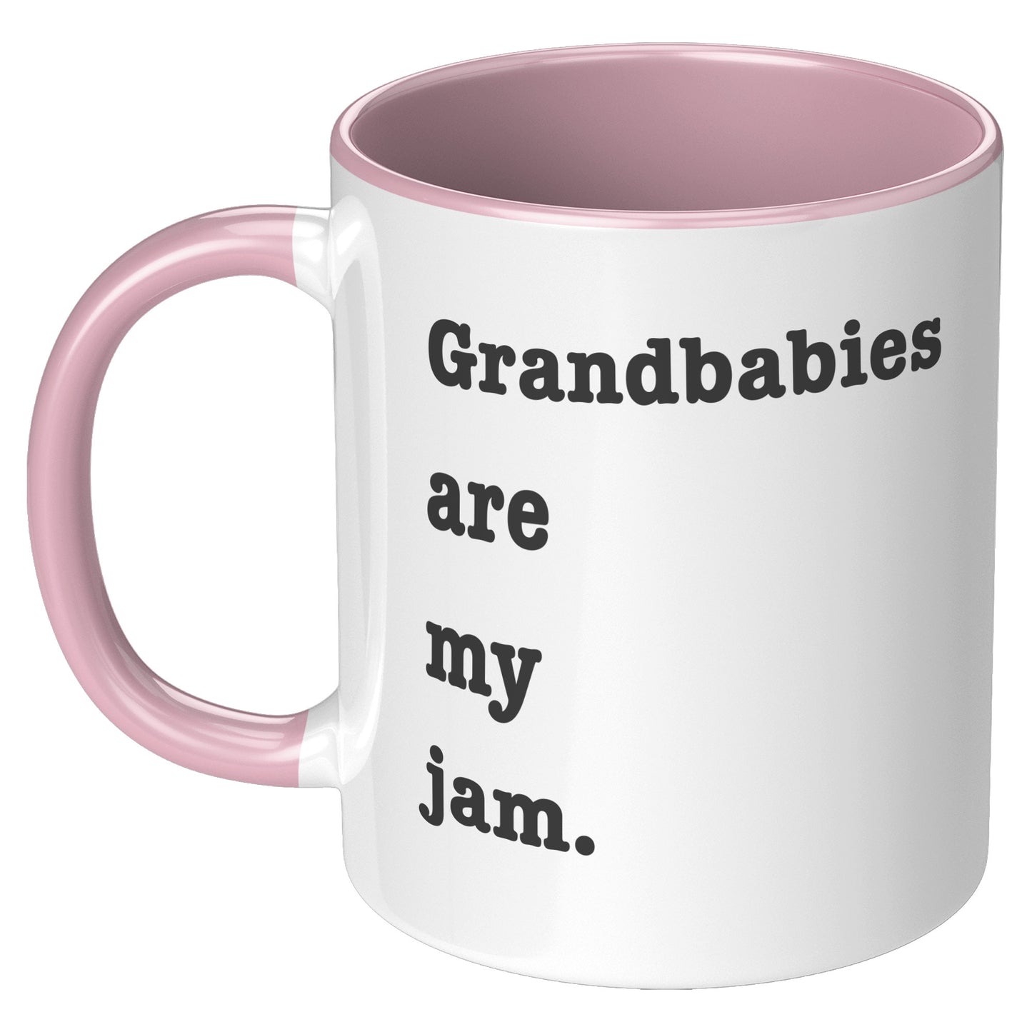 Grandbabies Are My Jam Coffee Mug, Grandma Coffee Mug
