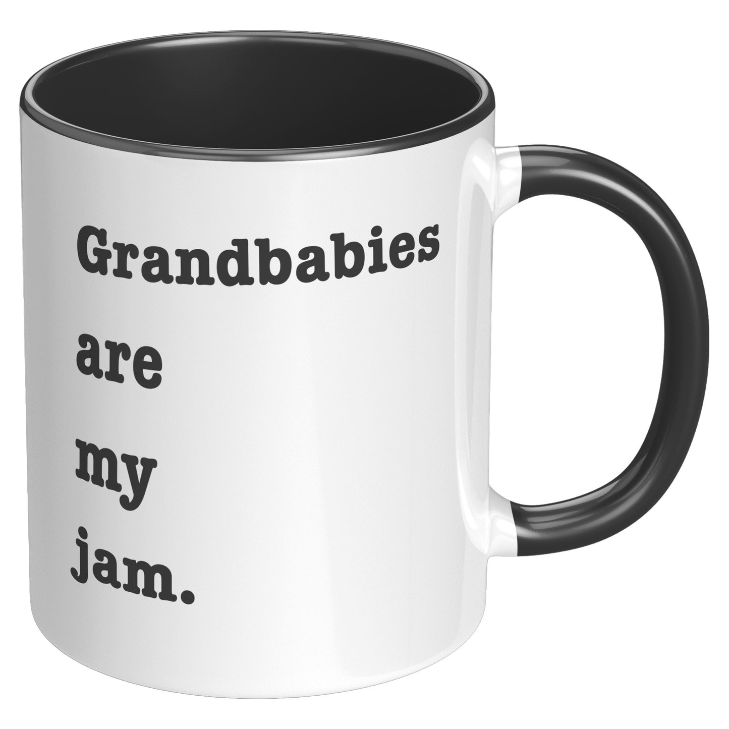 Grandbabies Are My Jam Coffee Mug, Grandma Coffee Mug