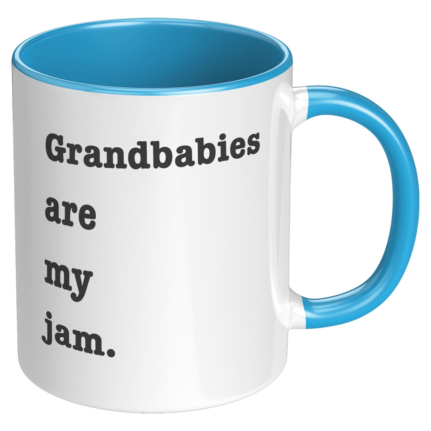 Grandbabies Are My Jam Coffee Mug, Grandma Coffee Mug