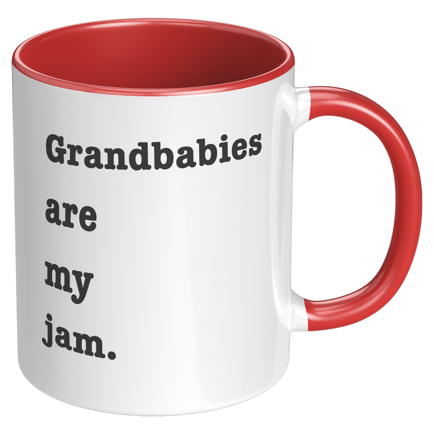 Grandbabies Are My Jam Coffee Mug, Grandma Coffee Mug