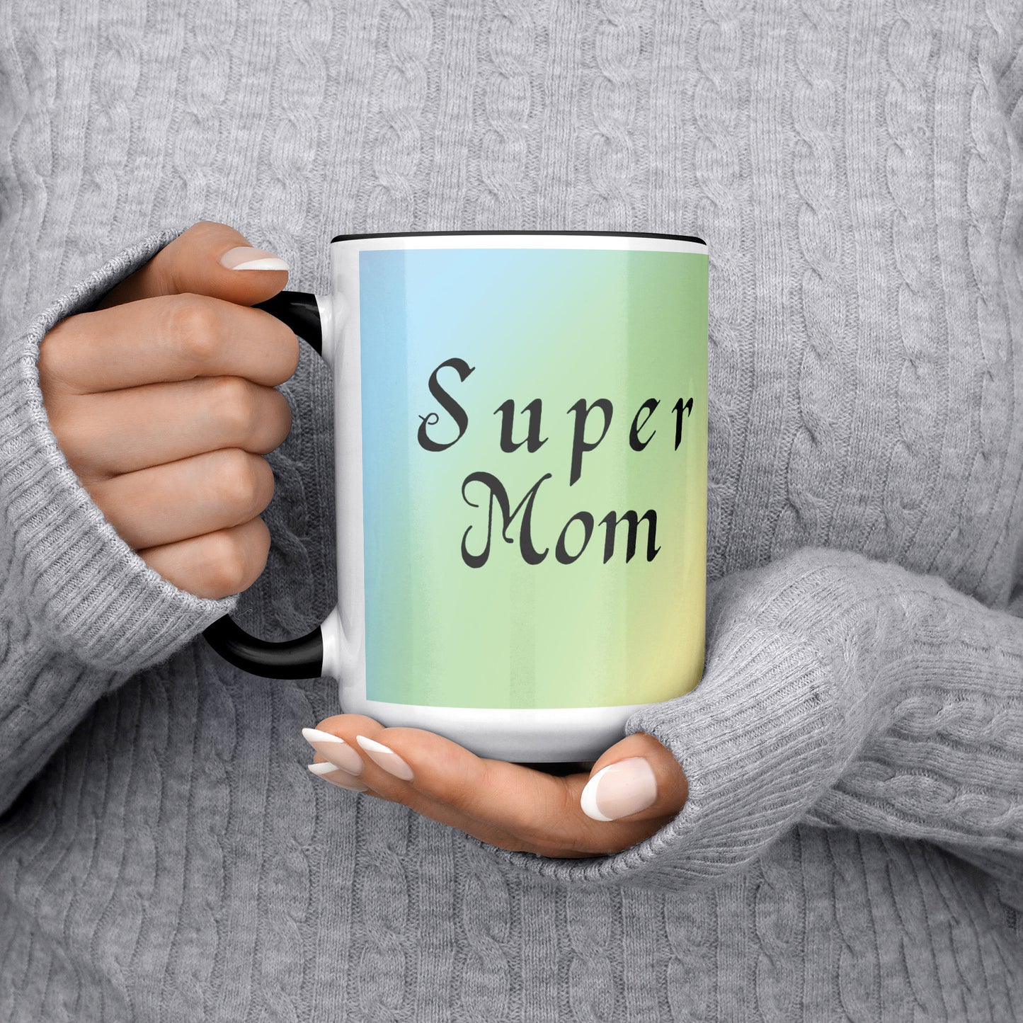 Super Mom Mug Wrap