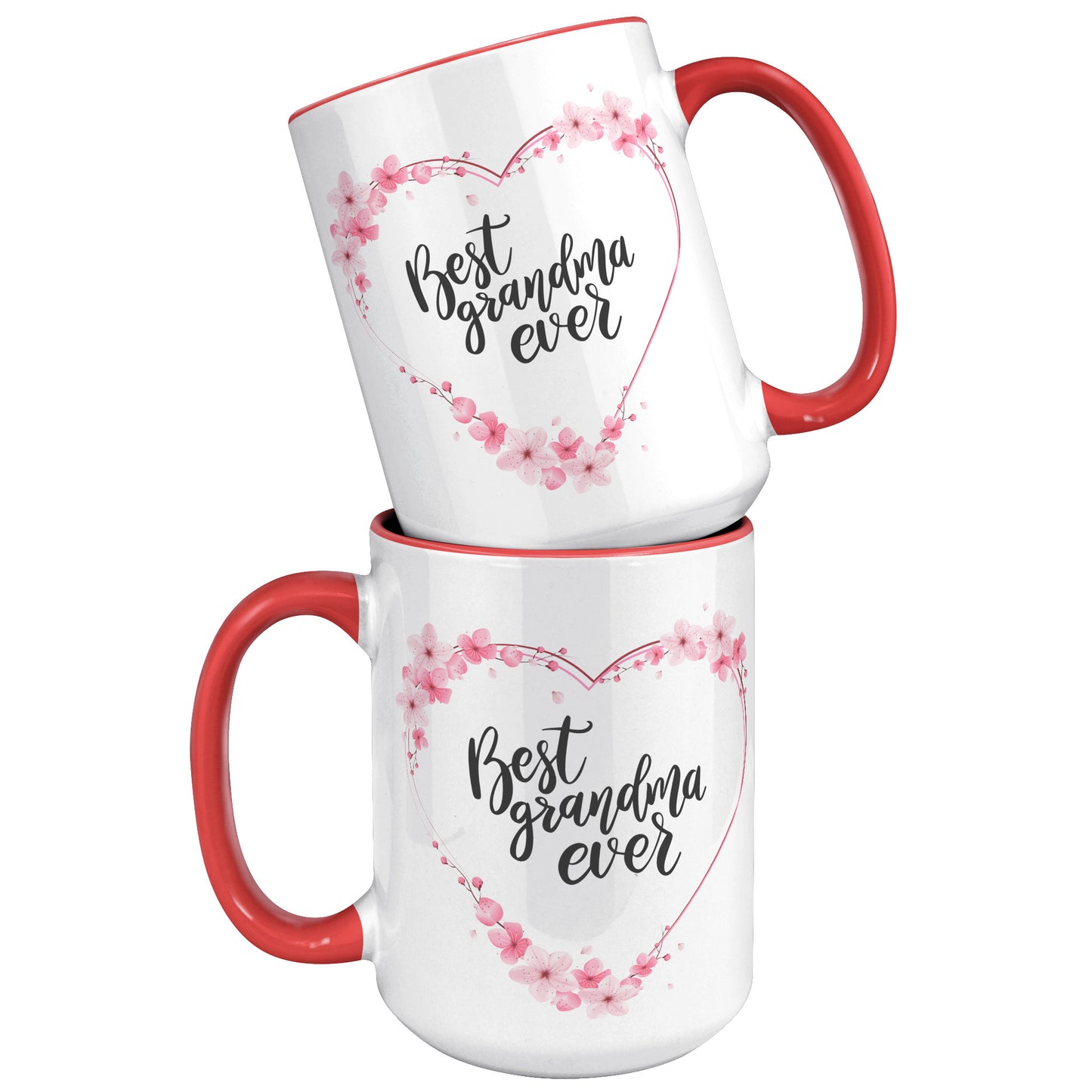 Best Grandma Ever Heart, Grandma Mug, Grandma Gift Mug