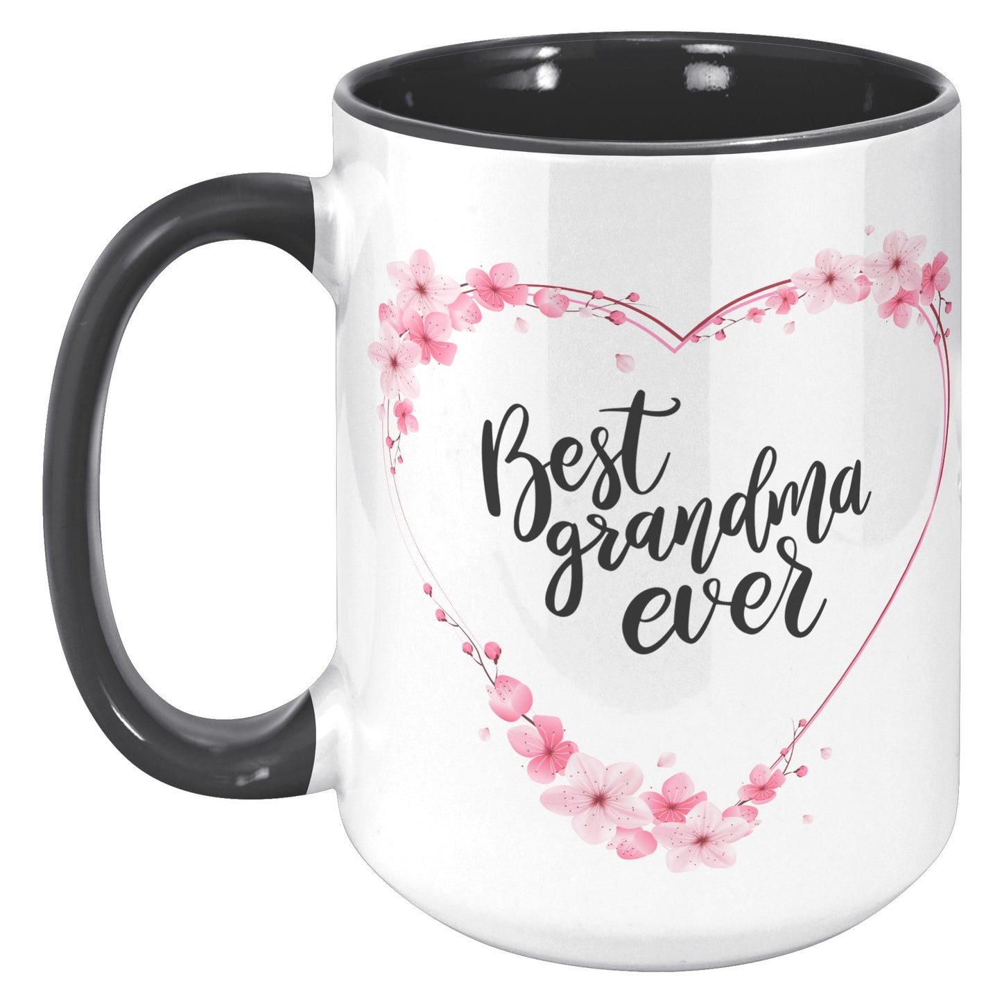 Best Grandma Ever Heart, Grandma Mug, Grandma Gift Mug