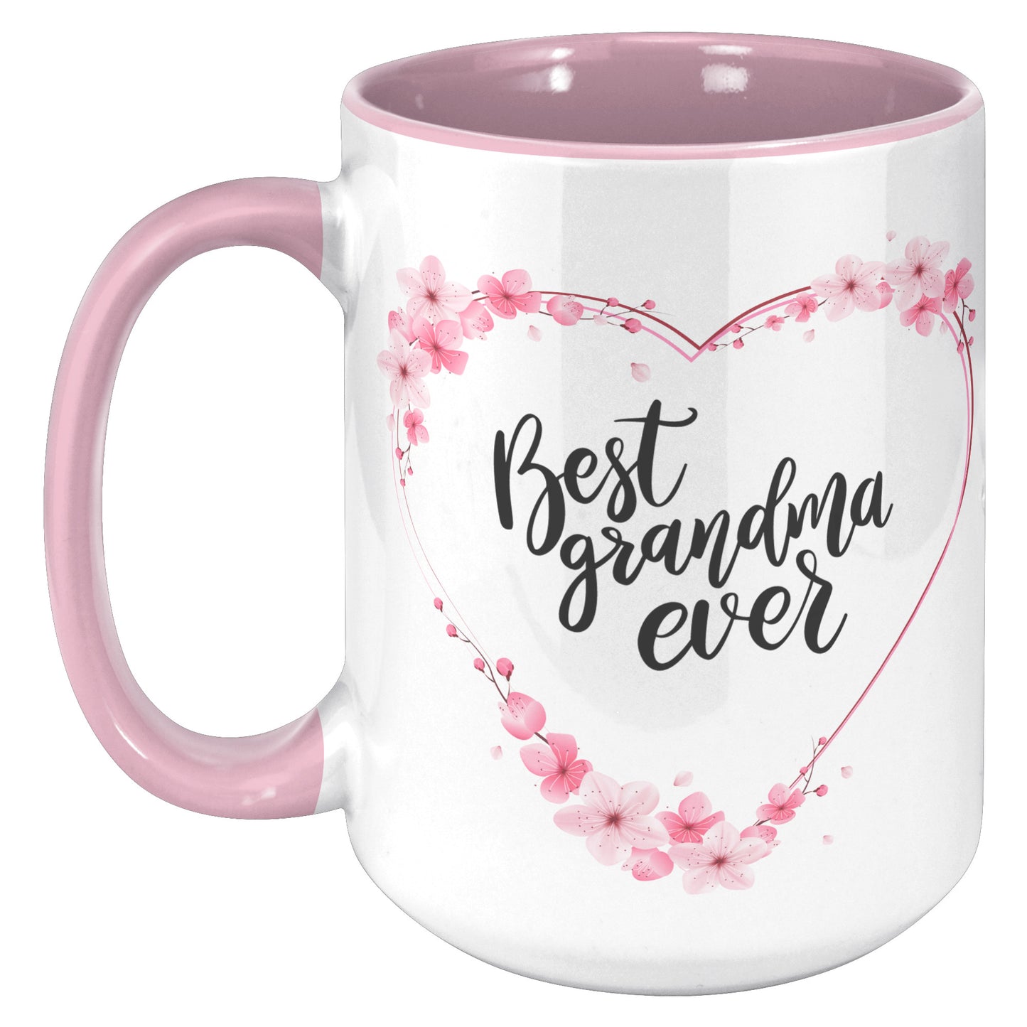 Best Grandma Ever Heart, Grandma Mug, Grandma Gift Mug