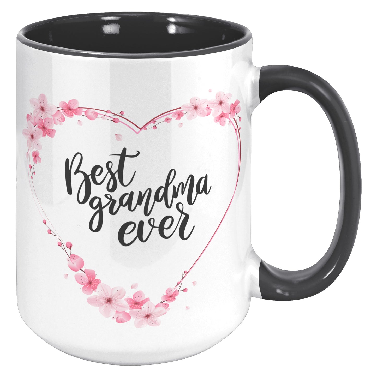 Best Grandma Ever Heart, Grandma Mug, Grandma Gift Mug