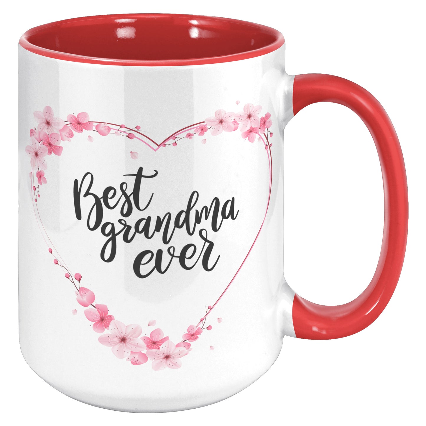 Best Grandma Ever Heart, Grandma Mug, Grandma Gift Mug