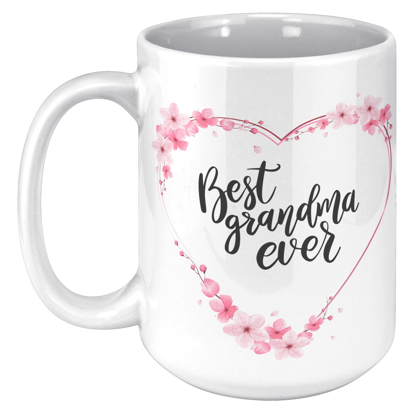 Best Grandma Ever Heart, Grandma Mug, Grandma Gift Mug