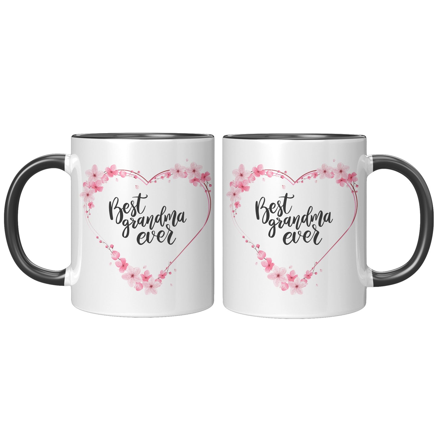 Best Grandma Ever Heart, Grandma Mug, Grandma Gift Mug