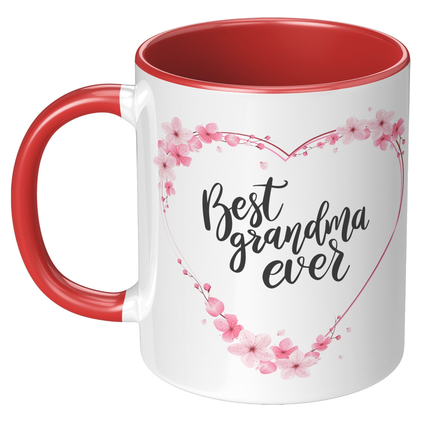 Best Grandma Ever Heart, Grandma Mug, Grandma Gift Mug