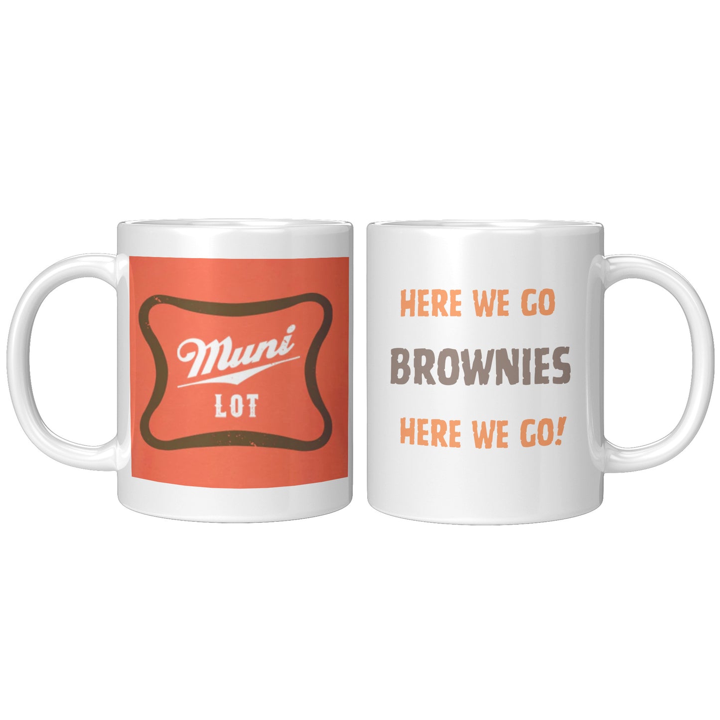 Ohio Sports Football Mug, Muni Lot Mug, Football Mug