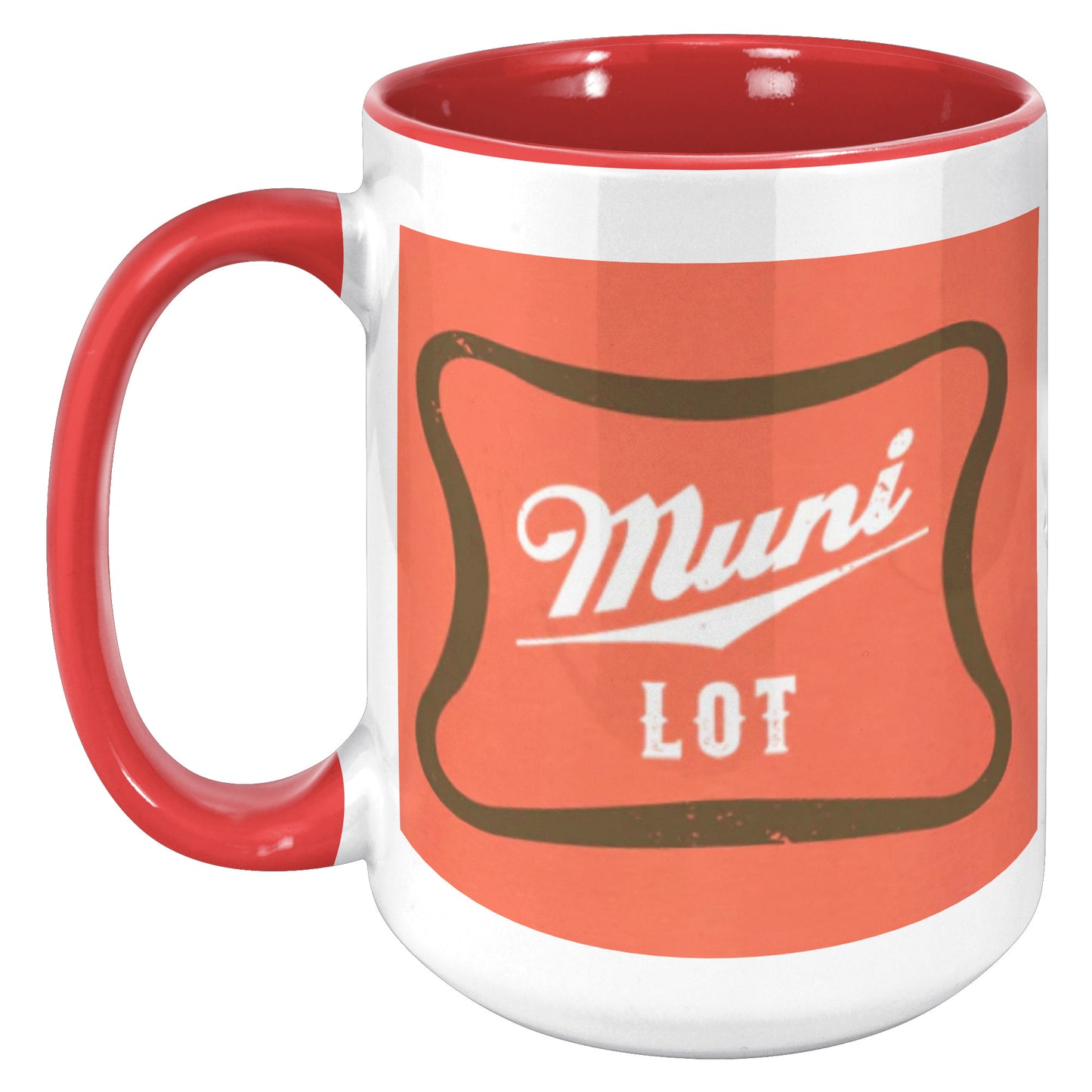 Ohio Sports Football Mug, Muni Lot Mug, Football Mug