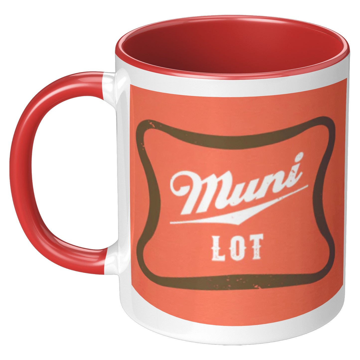 Ohio Sports Football Mug, Muni Lot Mug, Football Mug