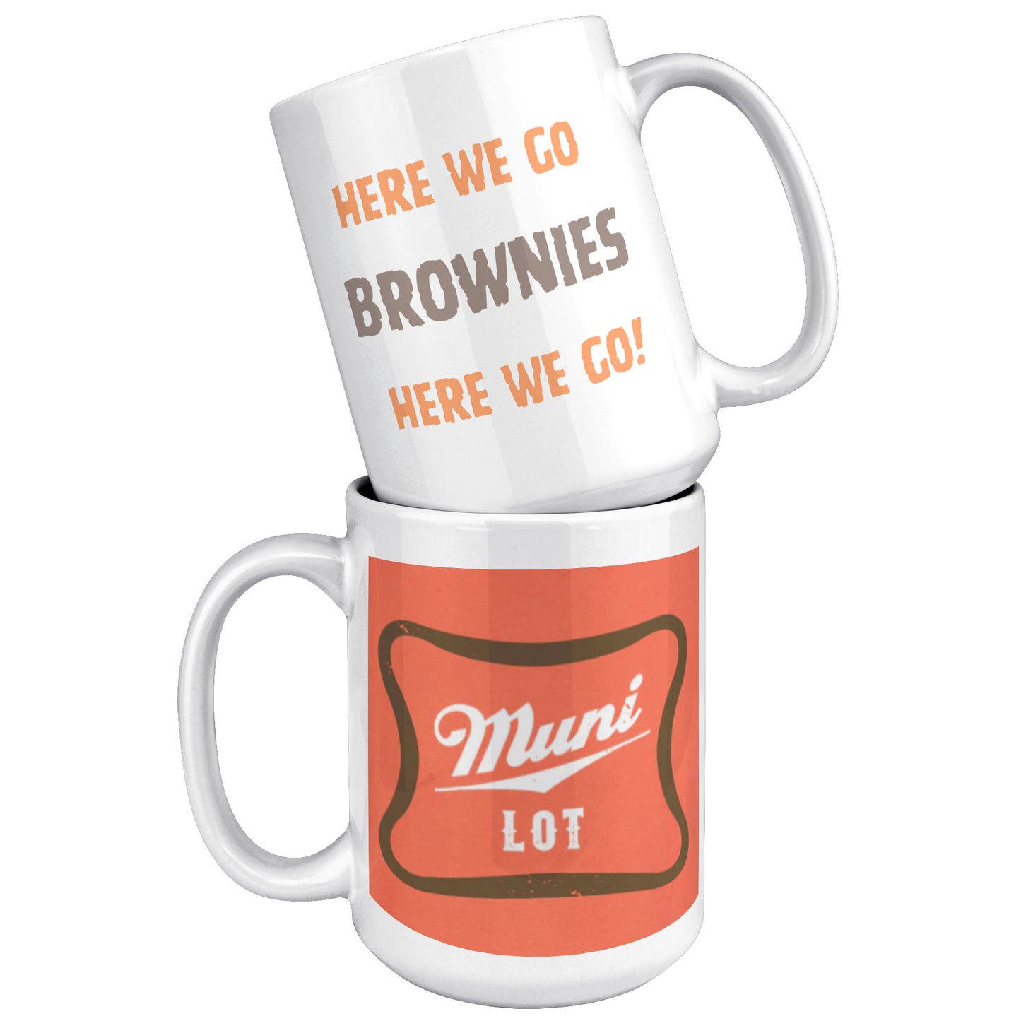 Ohio Sports Football Mug, Muni Lot Mug, Football Mug