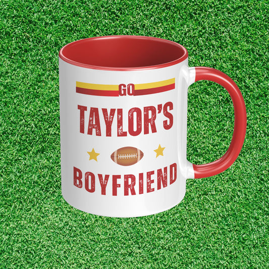 Go Taylor's Boyfriend Mug, Swifty Mug, Sports Fan Mug