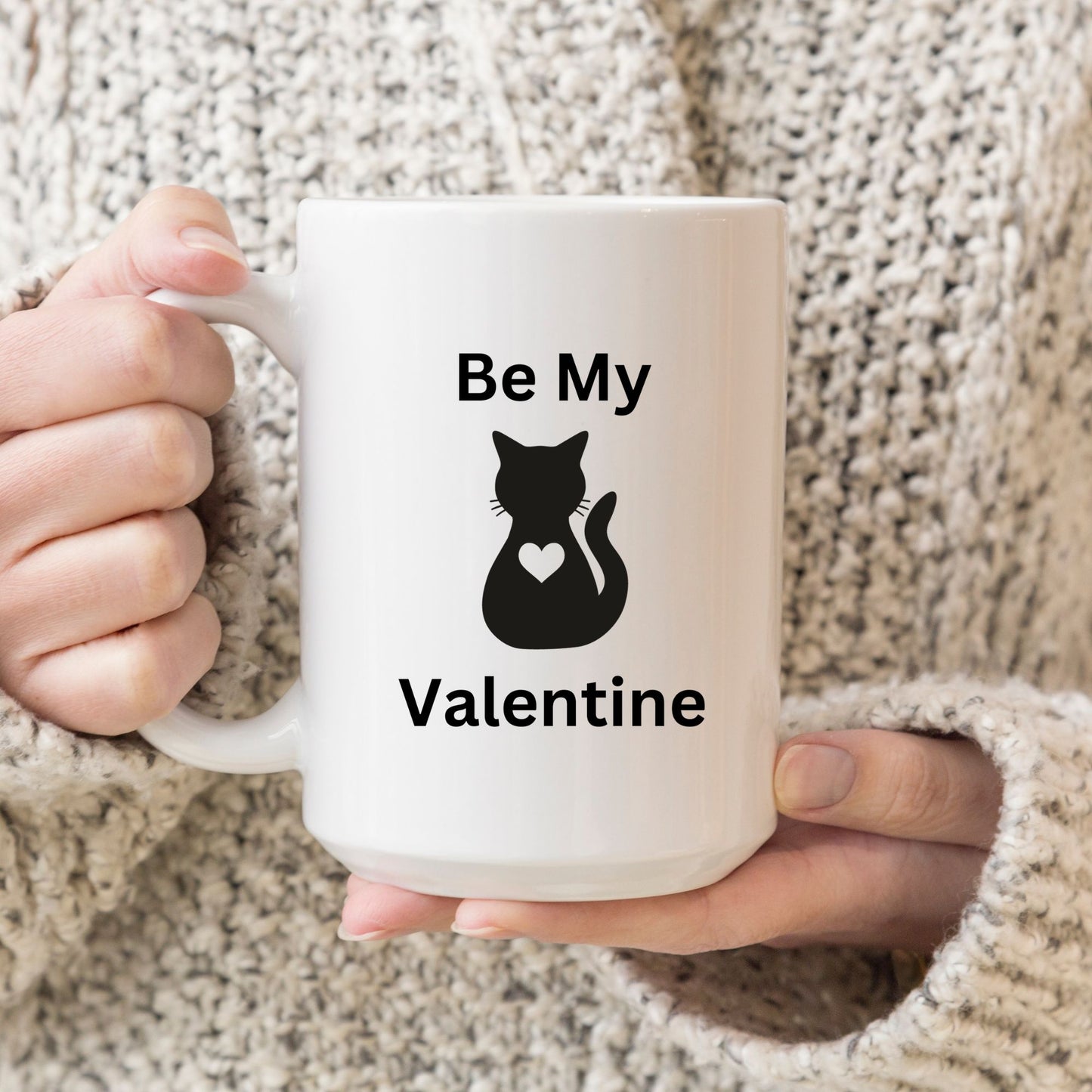 Valentine's Day Heart Mug, I Heart You Mug, I Love You Mug