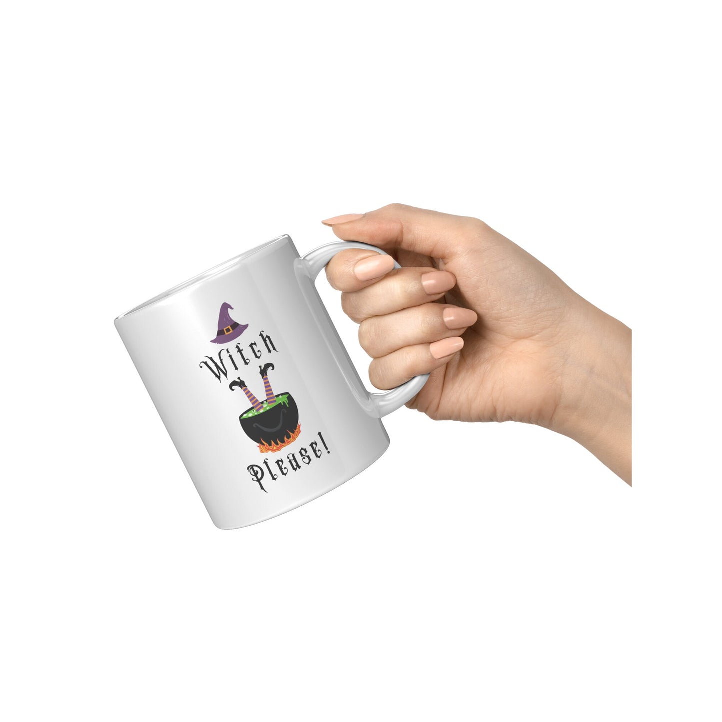 Witch Please Coffee Mug, Halloween Coffee Mug, Funny Coffee Mug