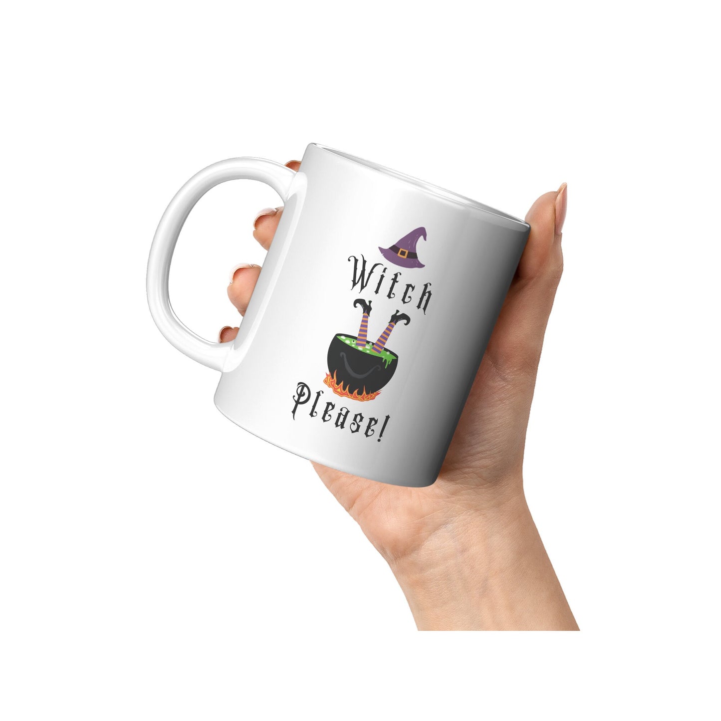 Witch Please Coffee Mug, Halloween Coffee Mug, Funny Coffee Mug