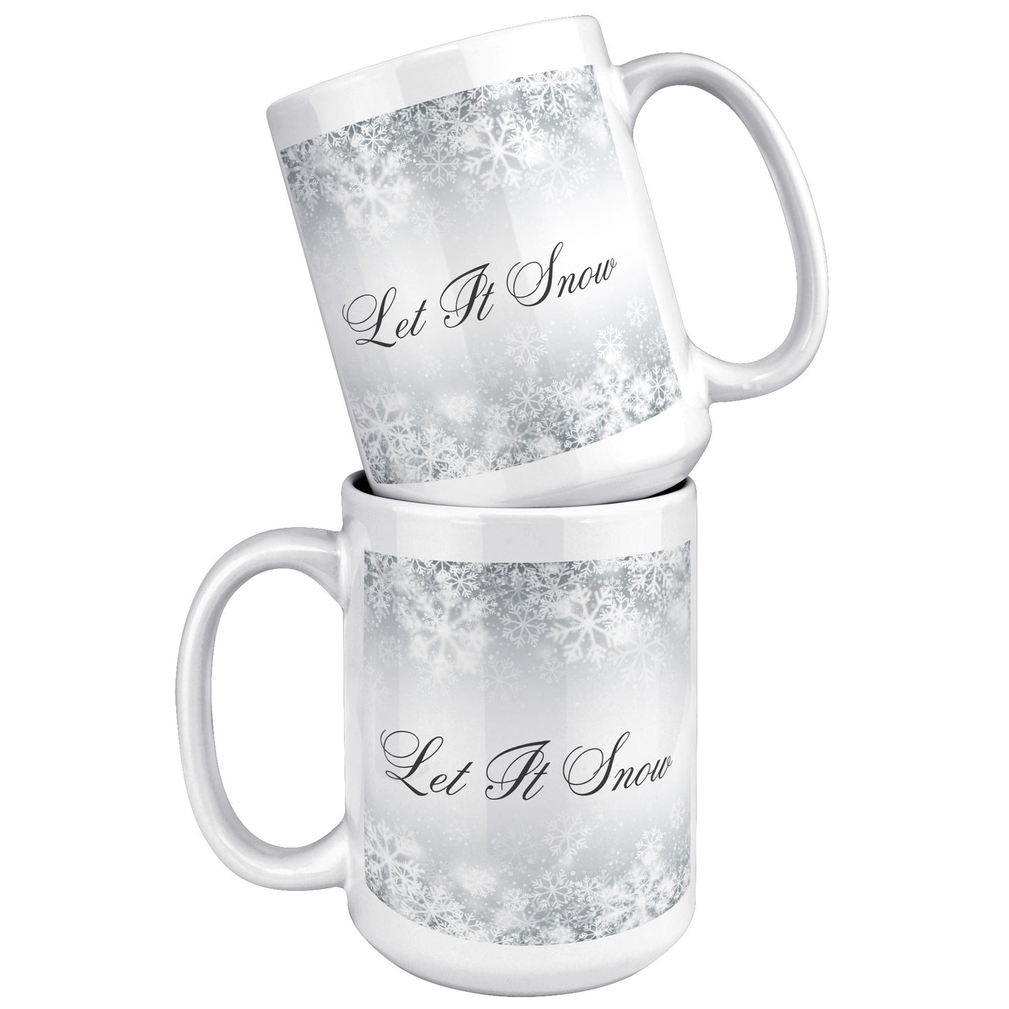 Let It Snow Christmas Mug, Christmas Mug Let It Snow, Christmas Custom Mug