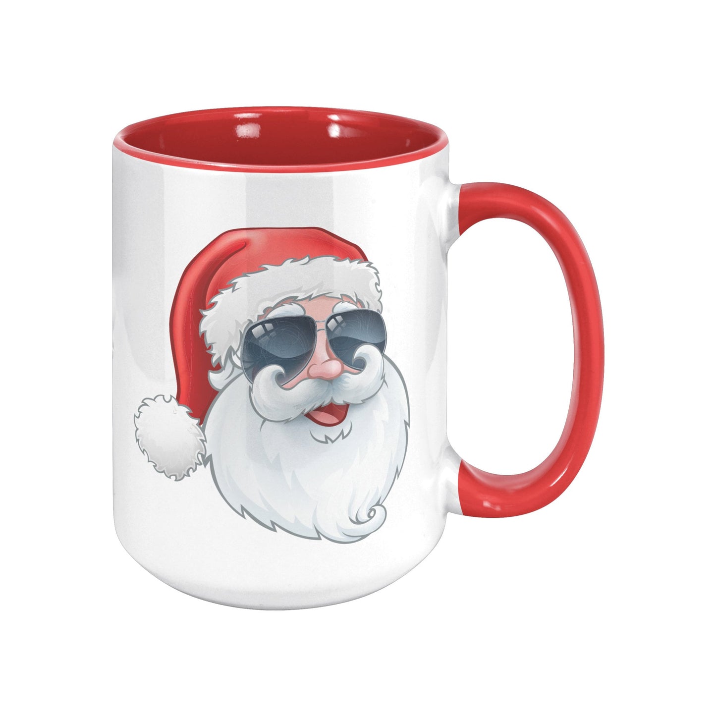 Funny Christmas Mug with Santa, Christmas Mug Funny with Santa, There's Some Ho Ho Ho's In This House, Funny Christmas Gift Mug