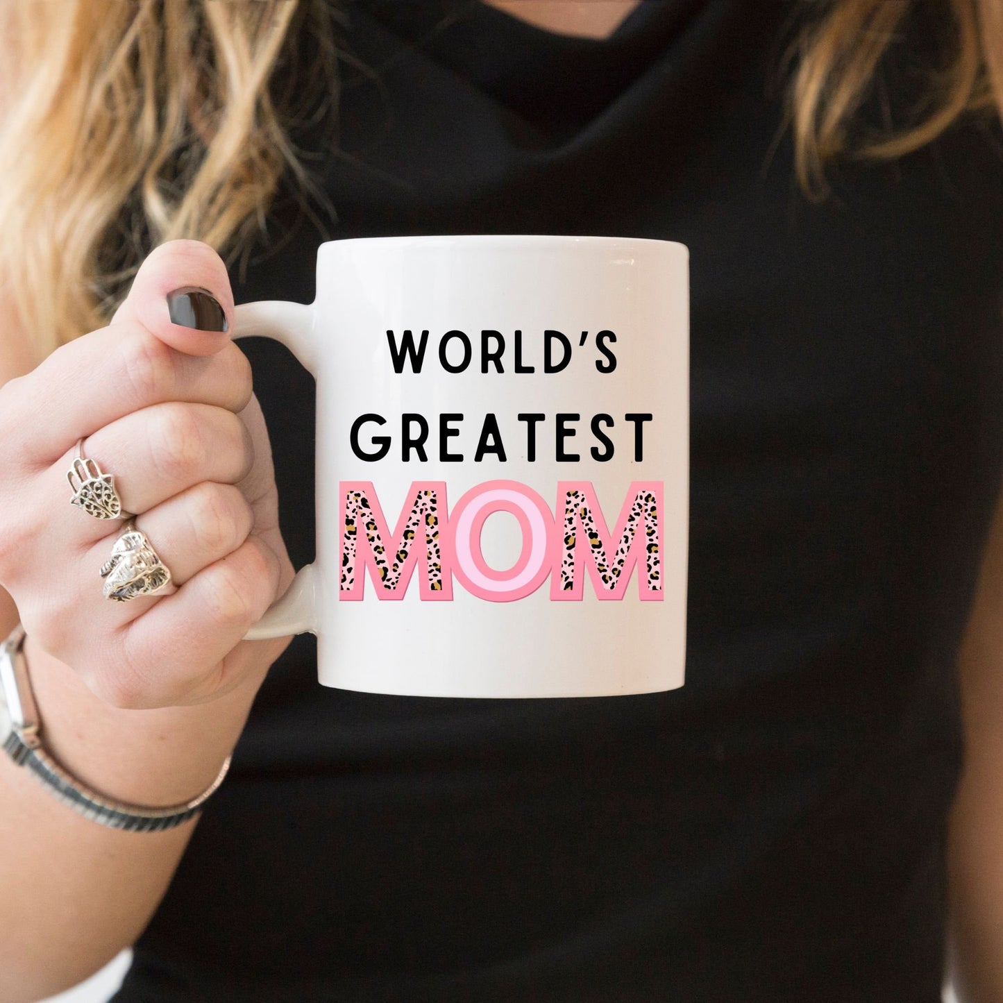 World's Greatest Mom Mug, Mom Custom Mug, Greatest Mom Mug.