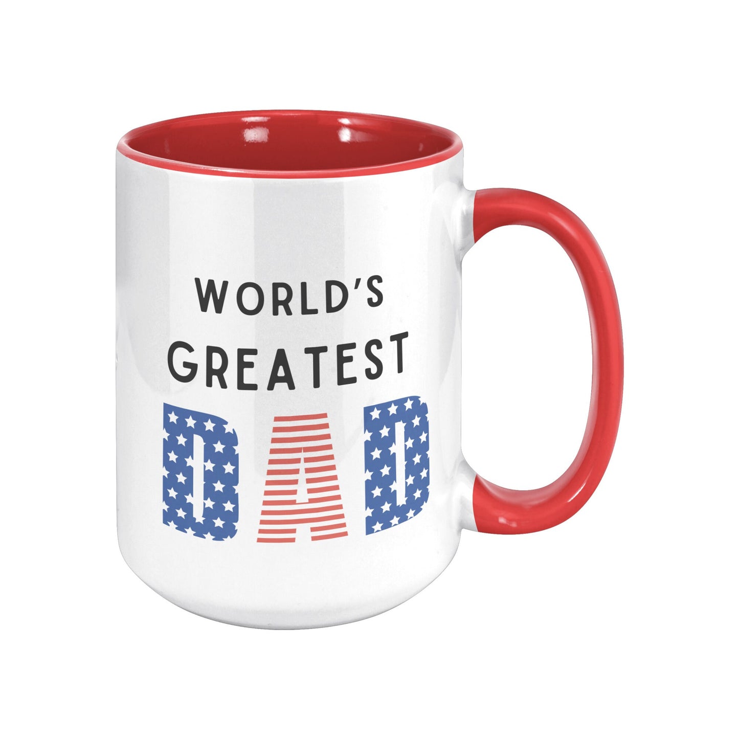 World's Greatest Dad Mug, Greatest Dad Mug, Custom Dad Mug, Gift for Dad,