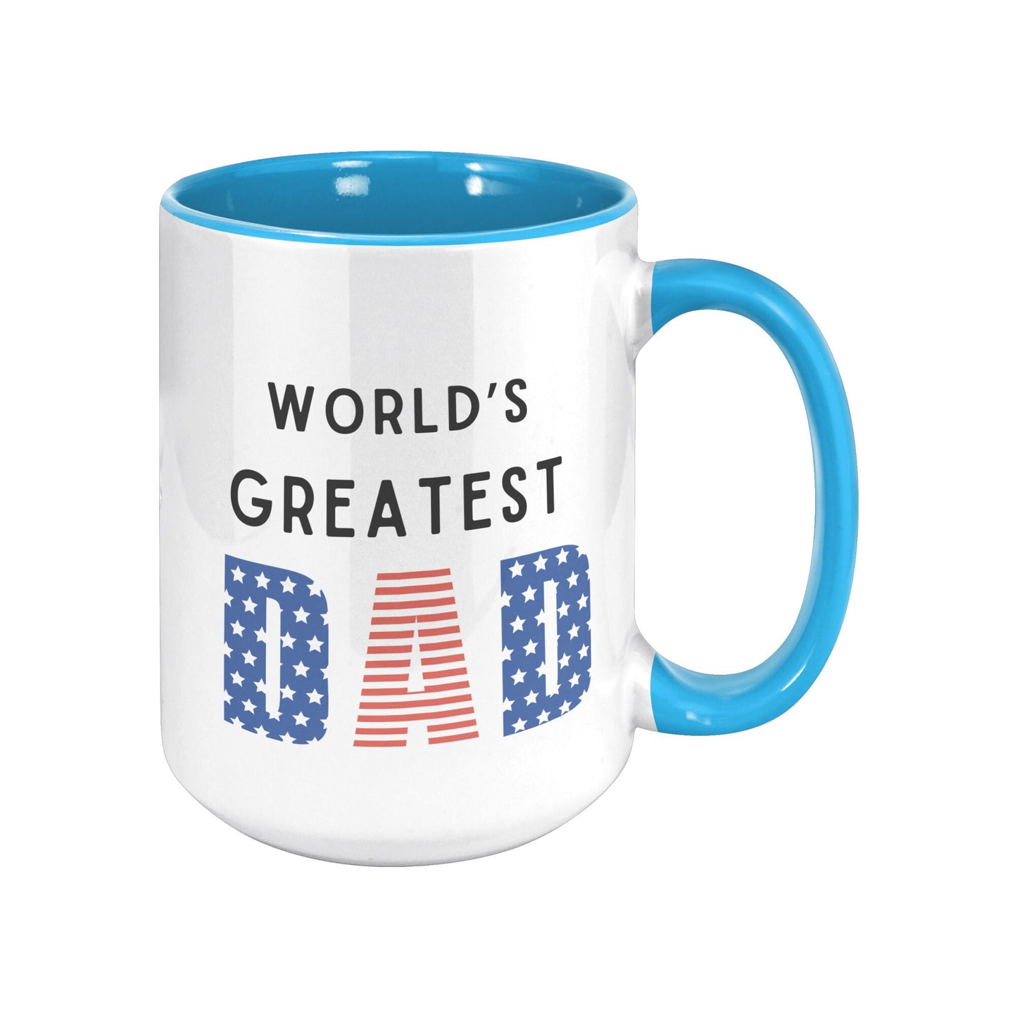 World's Greatest Dad Mug, Greatest Dad Mug, Custom Dad Mug, Gift for Dad,