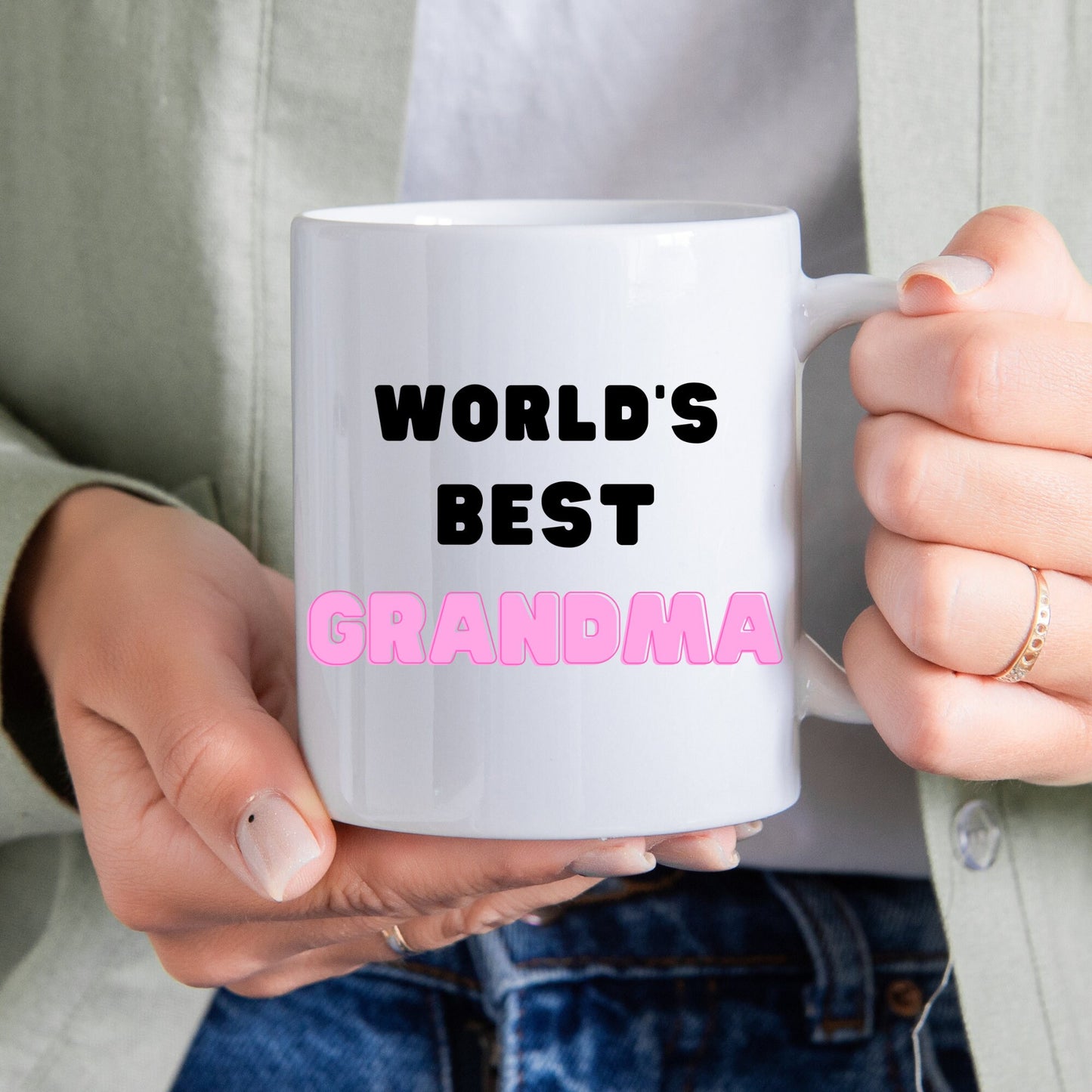 World's Best Grandma, Best Grandma Mug, Grandma Coffee Mug, Coffee Mug Grandma, Grandmother Gift Mug